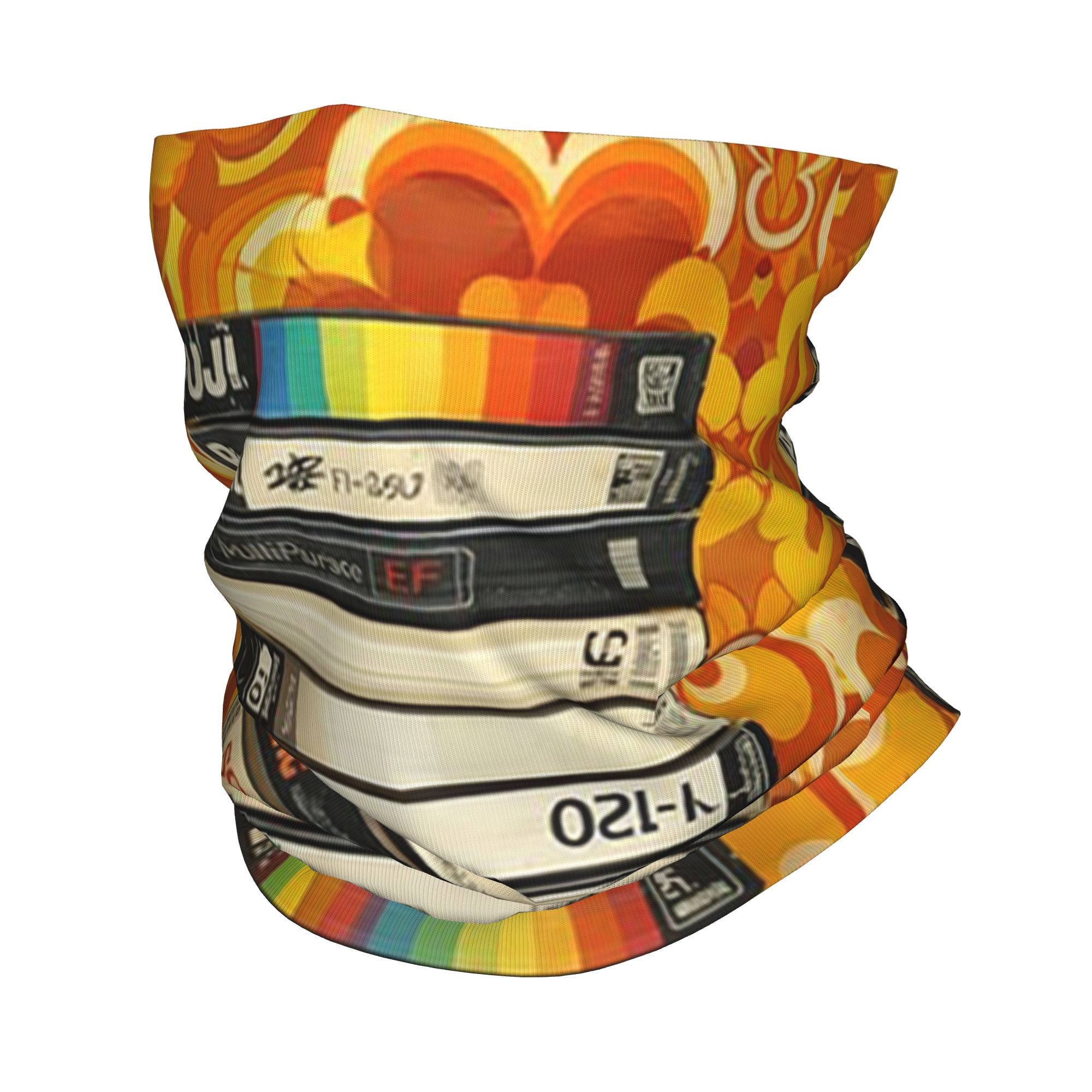 Men'S Fashion 70S - Pita VHS Bertumpuk 70-an Seni Floral