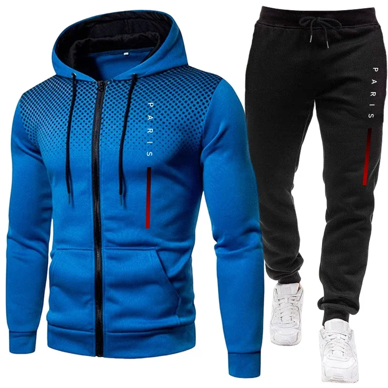 Paris Fashion Men - Pakaian Olahraga Kasual Harian Musim Gugur