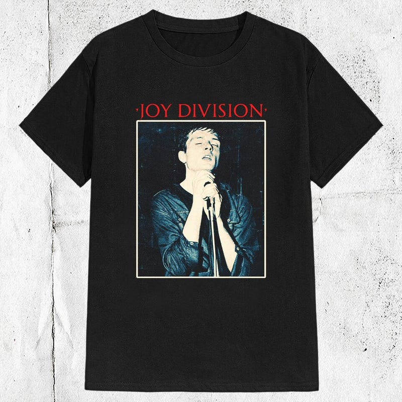 Men'S Fashion 70S - Kaus Joy Division Band Ian Curtis