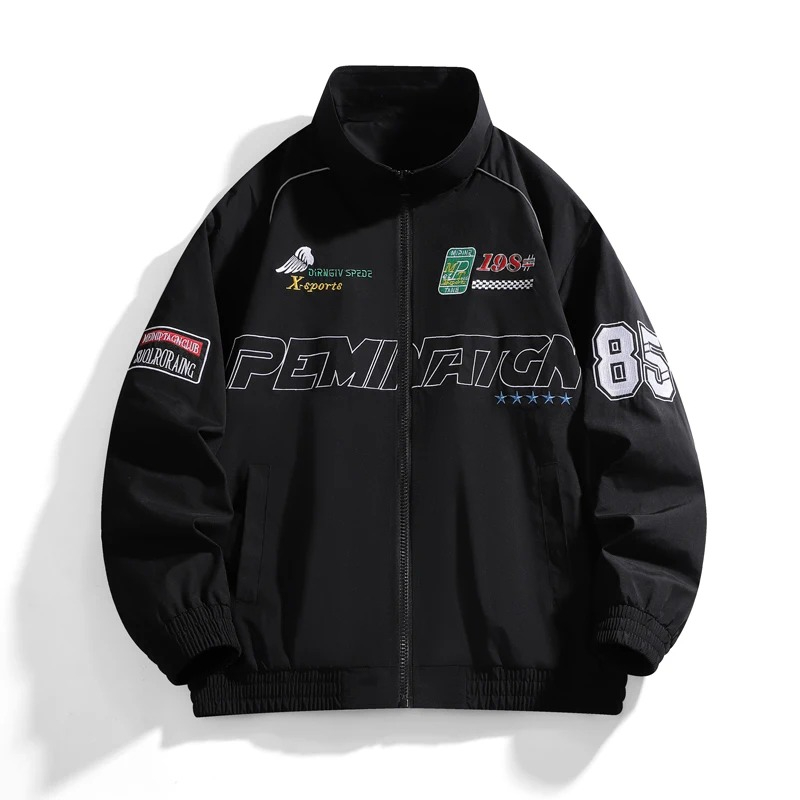 Varsity Jacket Letterman - Jaket Universitas Pria Baru Musim Gugur