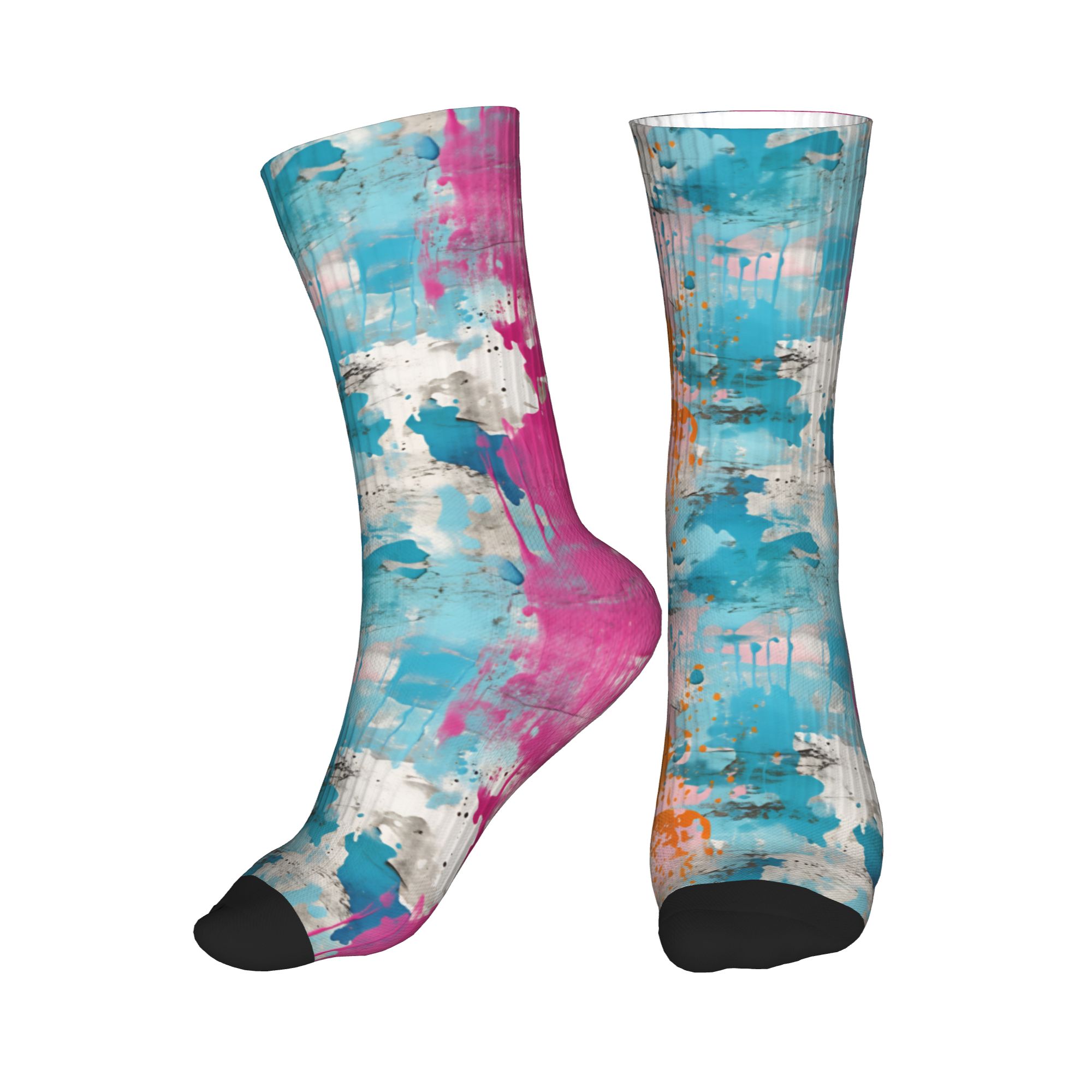 Men Fashion Vintage - Kaus Kaki Tekstur Vintage Girly Grunge