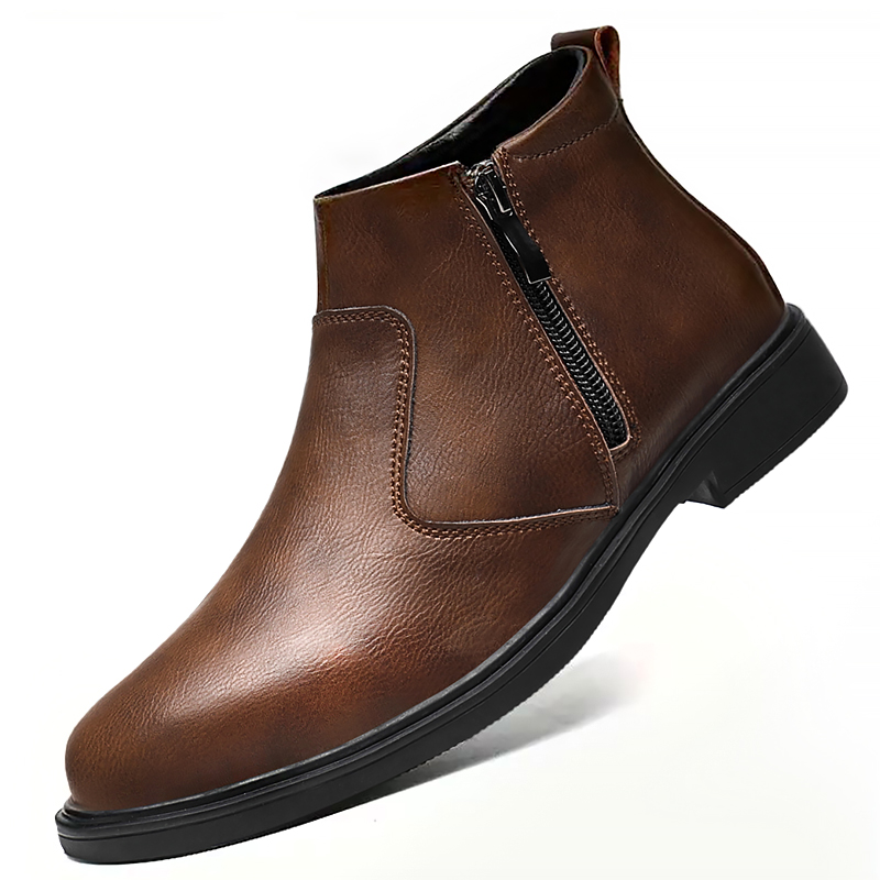 Men'S Fashion Formal - Sepatu Kulit High-Top Baru Musim Gugur