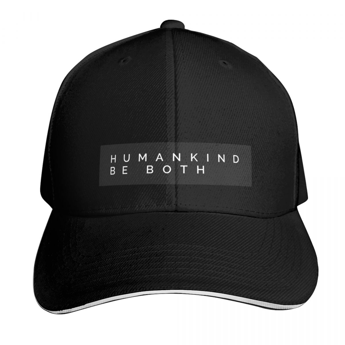 Men'S Fashion Outlets - Topi Bisbol Desainer Humankind Be Both,
