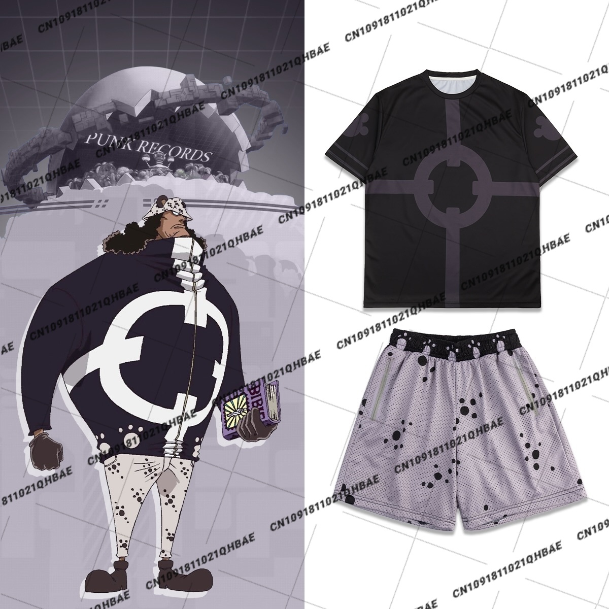 Mens Fashion Suits - Kostum Cosplay Penggemar Anime Bartholemew Kuma
