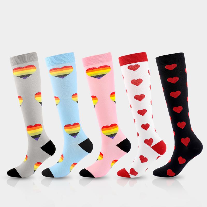Men'S Fashion Outlets - 5 pasang Kaus Kaki Kompresi Love