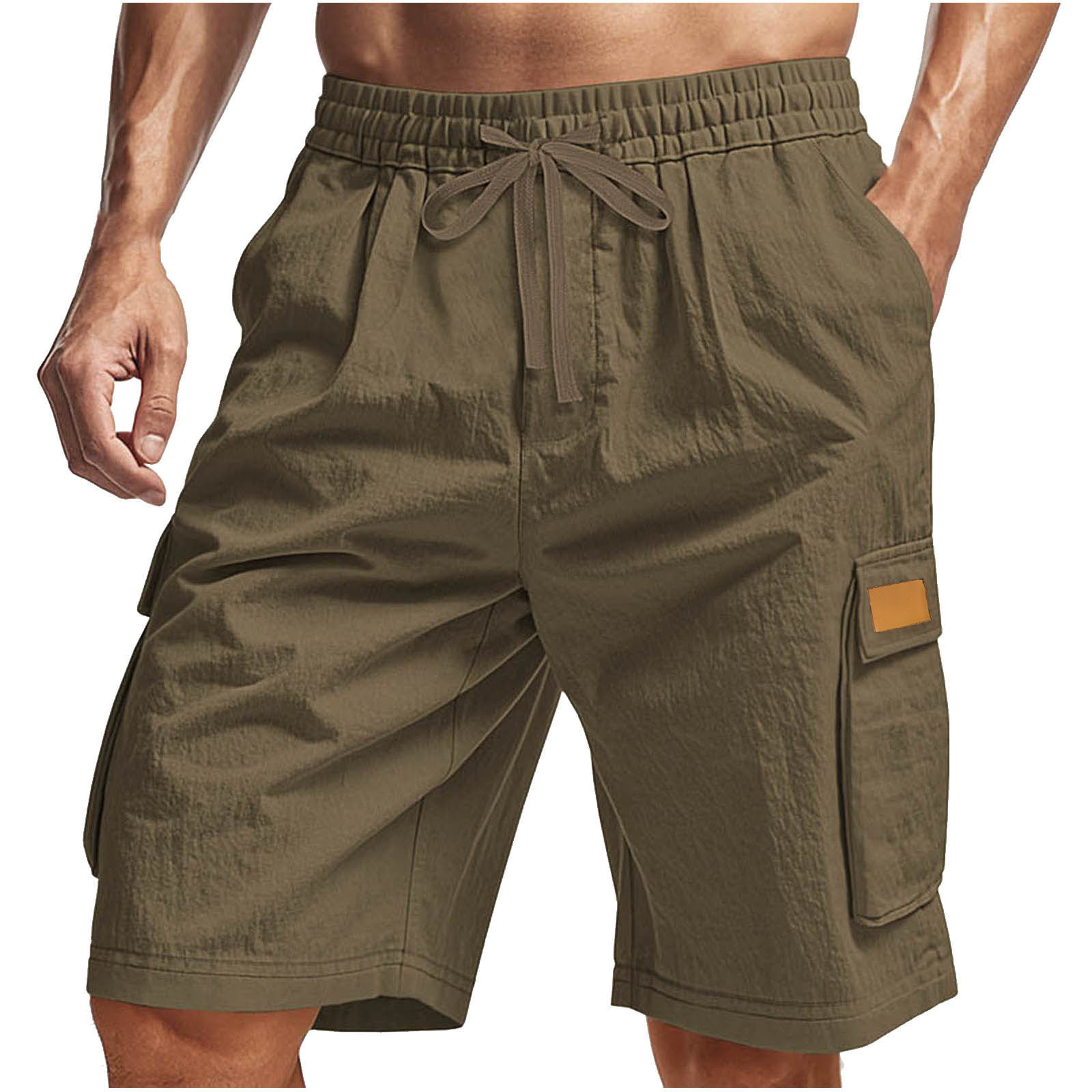 Mens Fashion Cargo Pants - Celana Pendek Kargo Pria Multi Saku