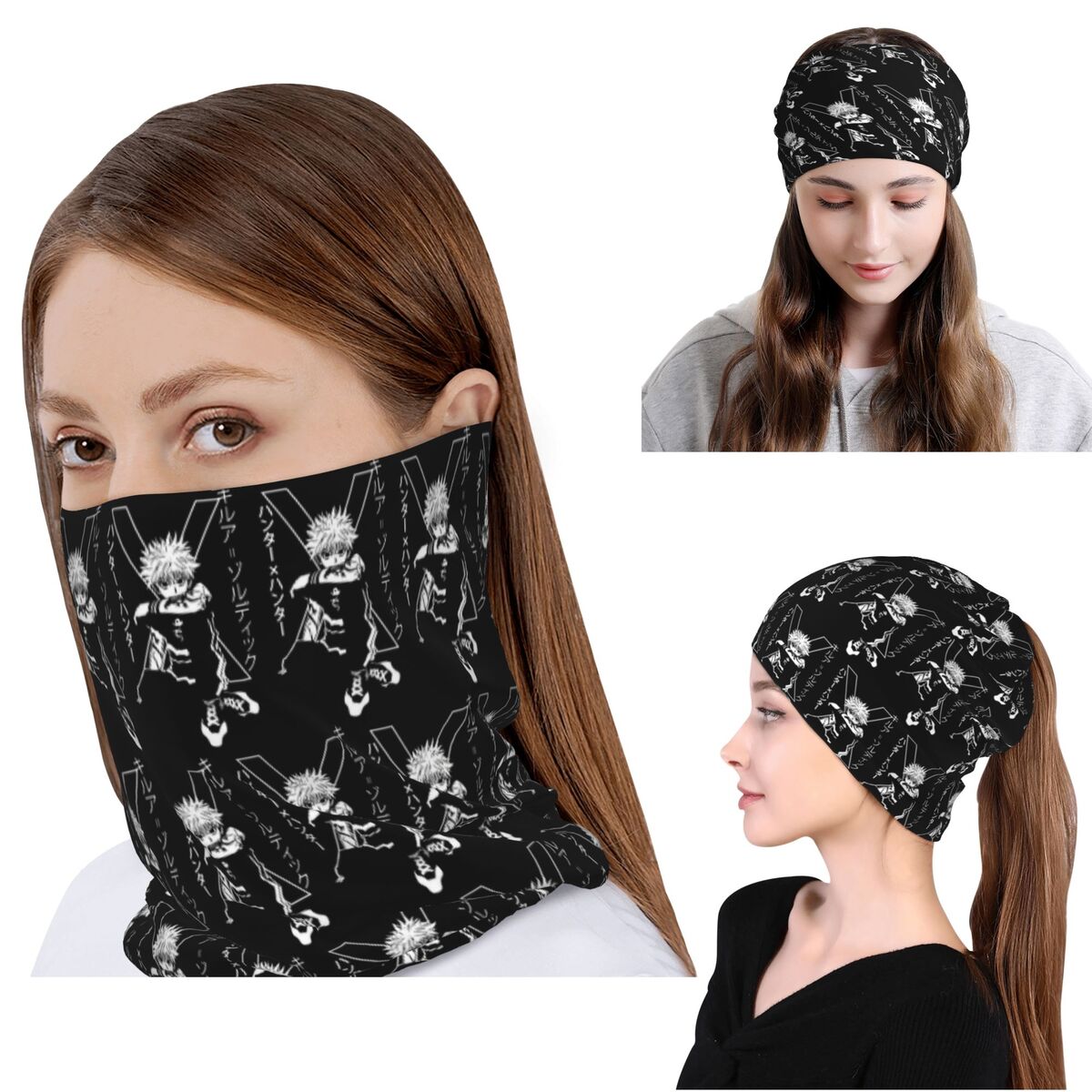 Beanie Winter Hat - Killua Zoldyck Anime HXH Hunter X