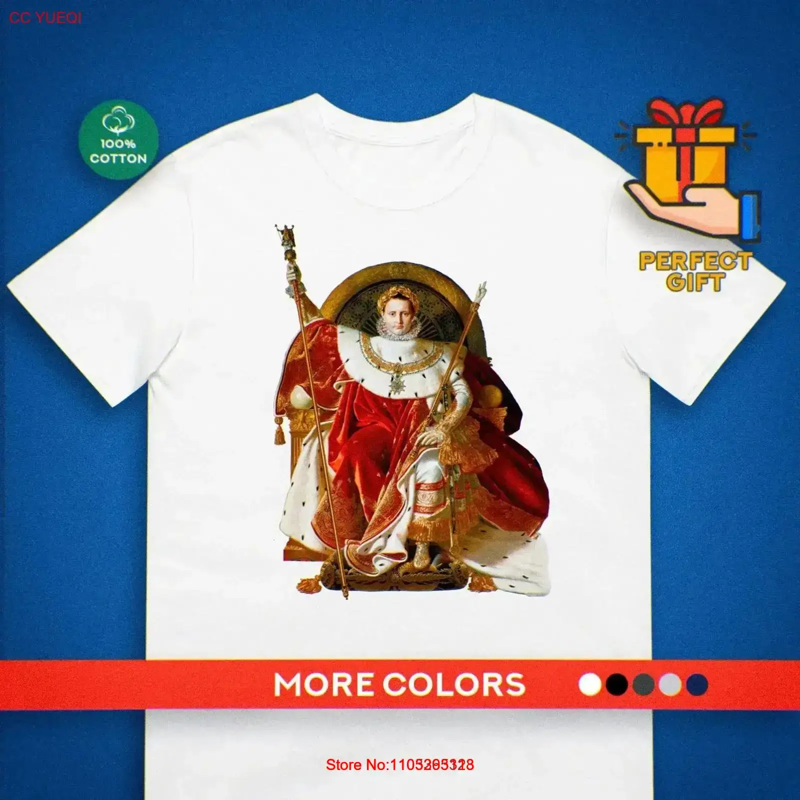 Men'S Fashion History - Kaos Napoleon Lukisan Ingres Sejarah Seni
