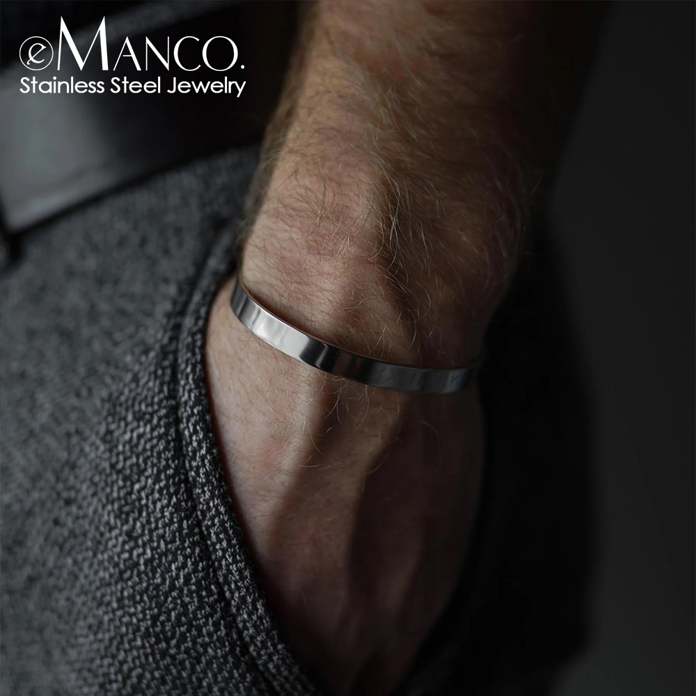 Men'S Fashion Outlets - Gelang Minimalis EMANCOMen dengan Nuansa Mewah