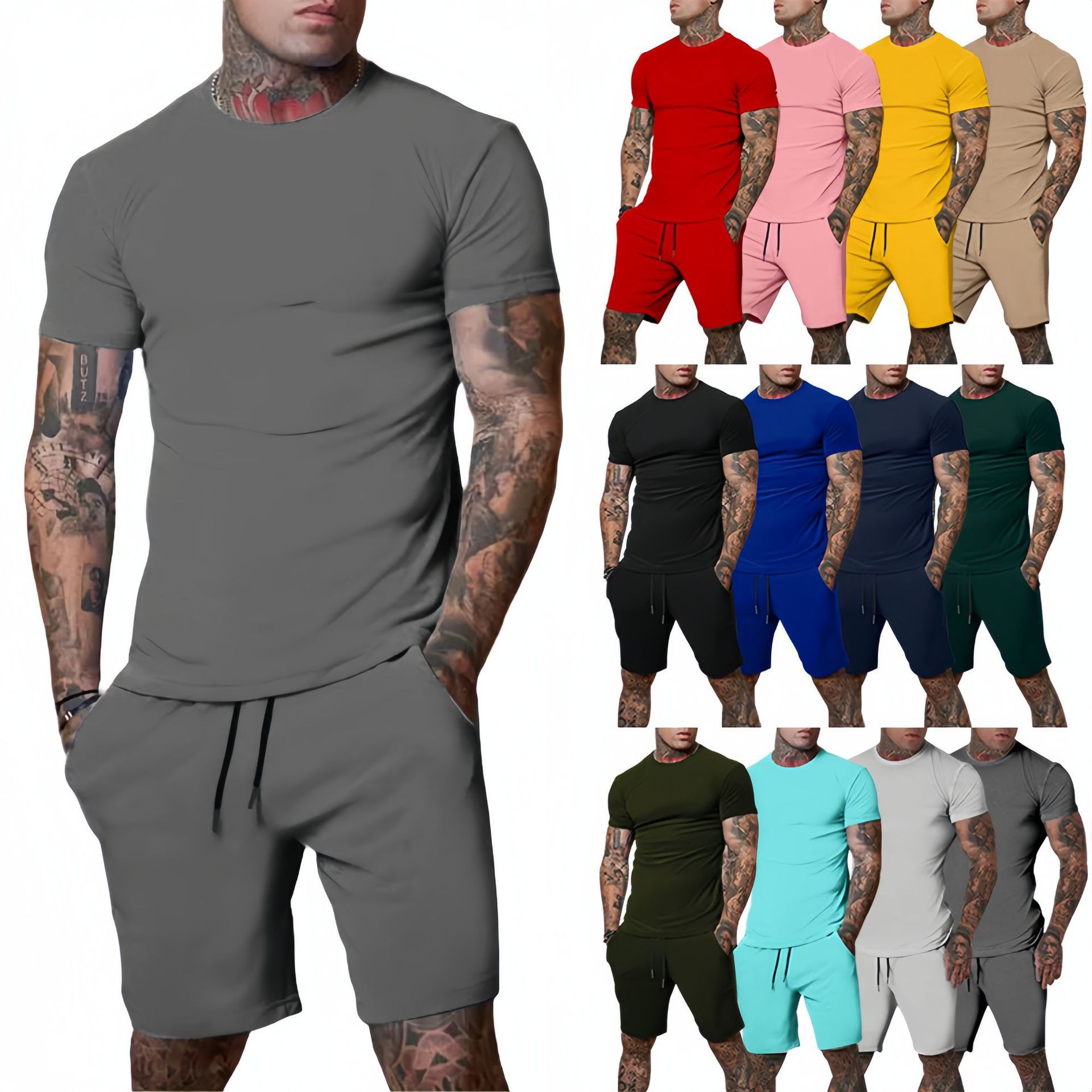Men'S Fashion Formal - Setelan Olahraga Luar Ruangan Musim Panas
