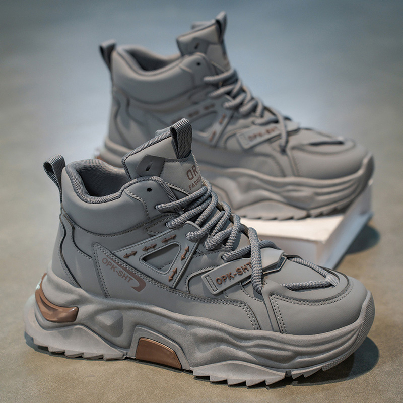 Mens Fashion Autumn 2025 - Sepatu Pria Anti Slip Bernapas High