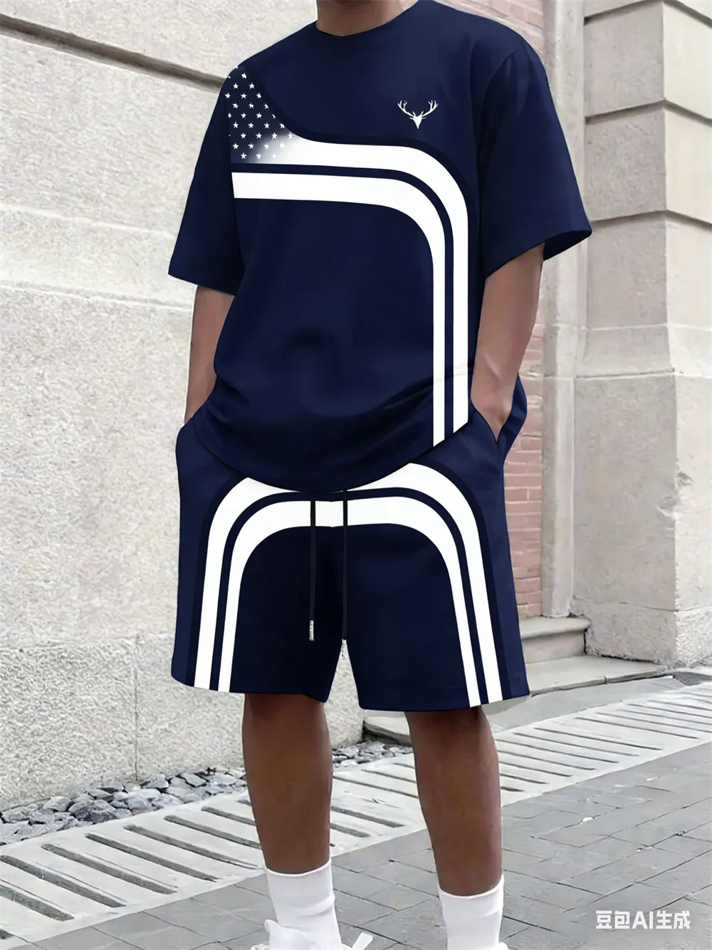 Men'S Fashion Clothing - Setelan Kaos dan Celana Pendek Pria