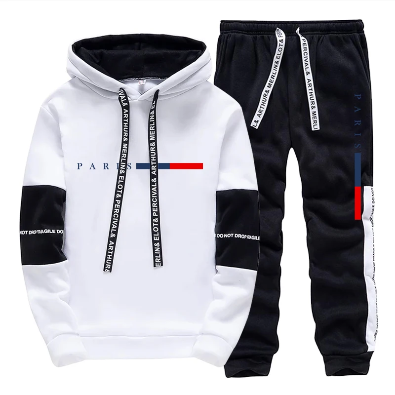 Paris Fashion Men - Setelan Pria/Hoodie/Celana Paris Fashion Musim Gugur