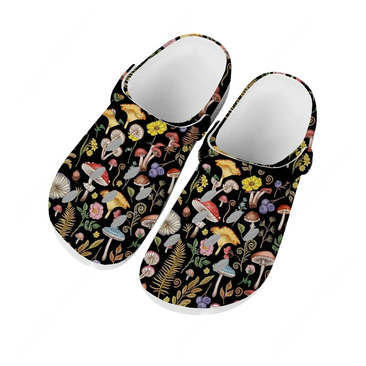 Men Fashion Vintage - Sandal Vintage Motif Jamur Pria Wanita
