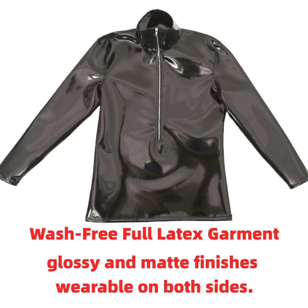 Kaos Latex Pria Model Baru Len - Mens Fashion Wear ulasan dan harga