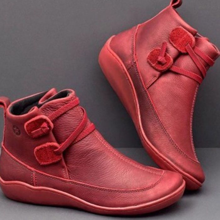 Sepatu Boots Wanita Vintage Uj - Men Fashion Vintage ulasan dan harga