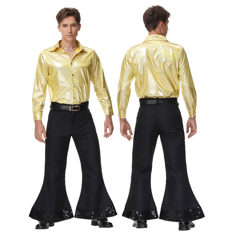 Pakaian Nostalgia Hippie Disko - Men'S Fashion 70S ulasan dan harga