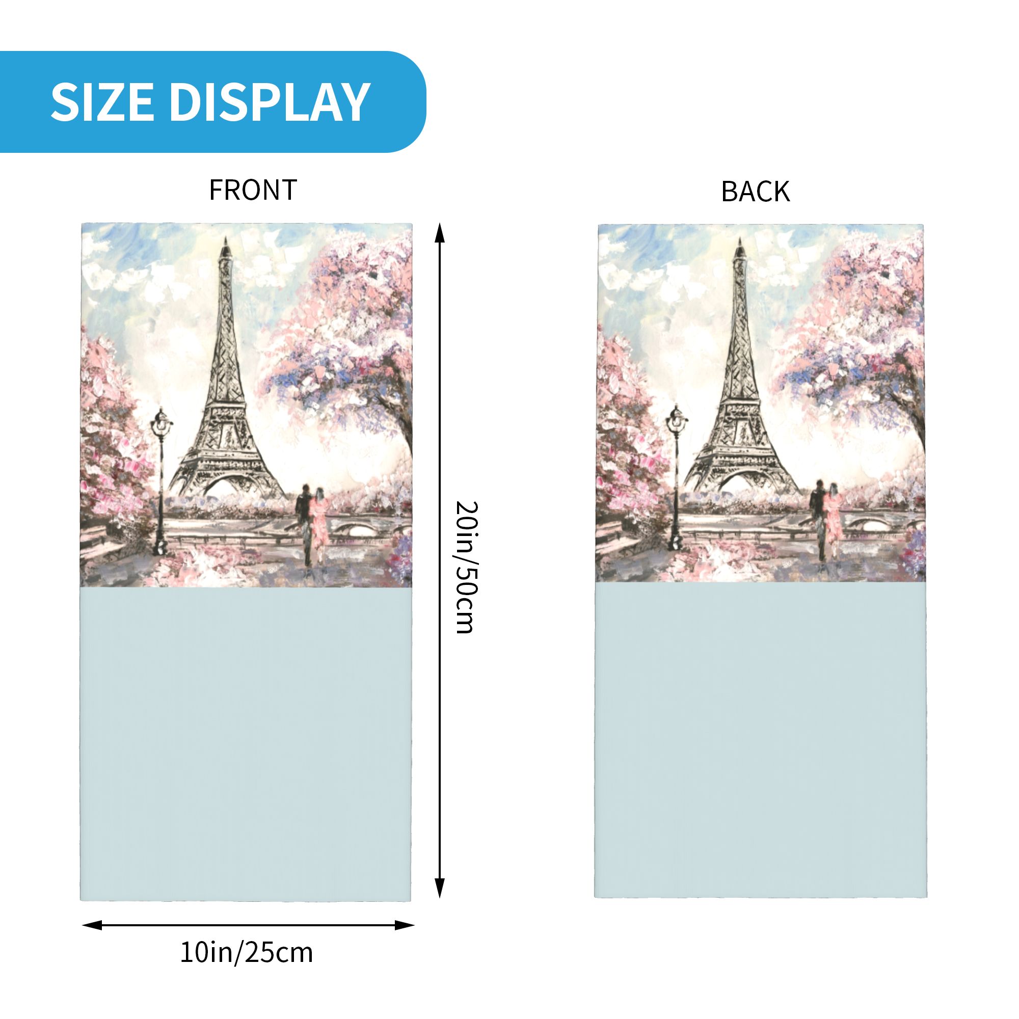 Bandana Menara Eiffel Paris Ku - Paris Fashion Men ulasan dan harga