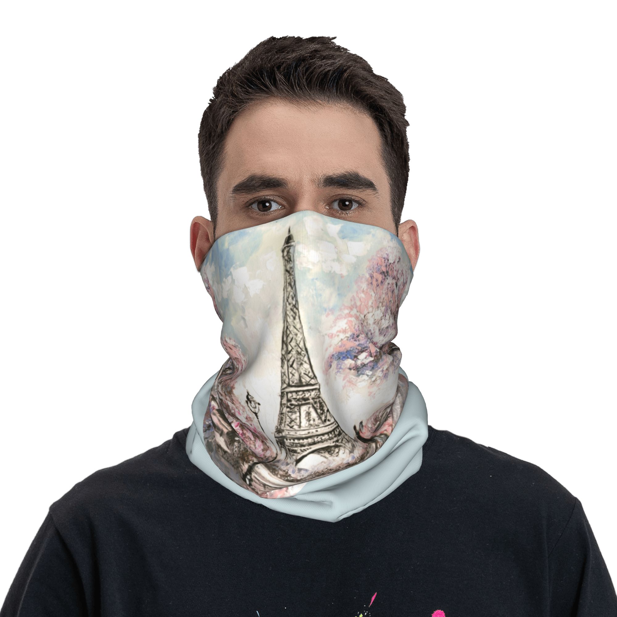 Bandana Menara Eiffel Paris Ku - Paris Fashion Men ulasan dan harga