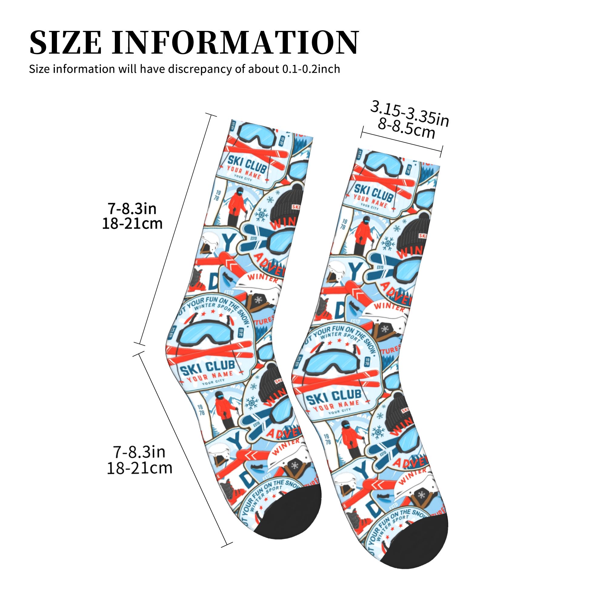 Kaus Kaki Cetak Tanpa Jahitan  - Men Fashion Vintage ulasan dan harga