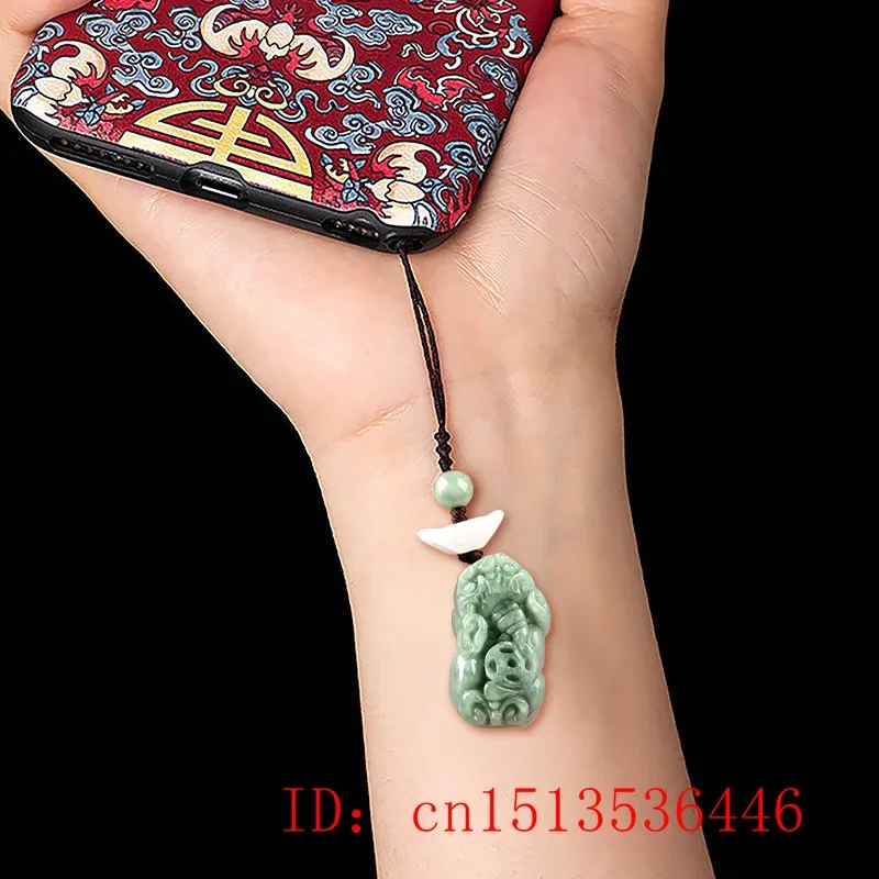 Zamrud Burma Pixiu Yuanbao Gan - Men'S Fashion Necklaces ulasan dan harga