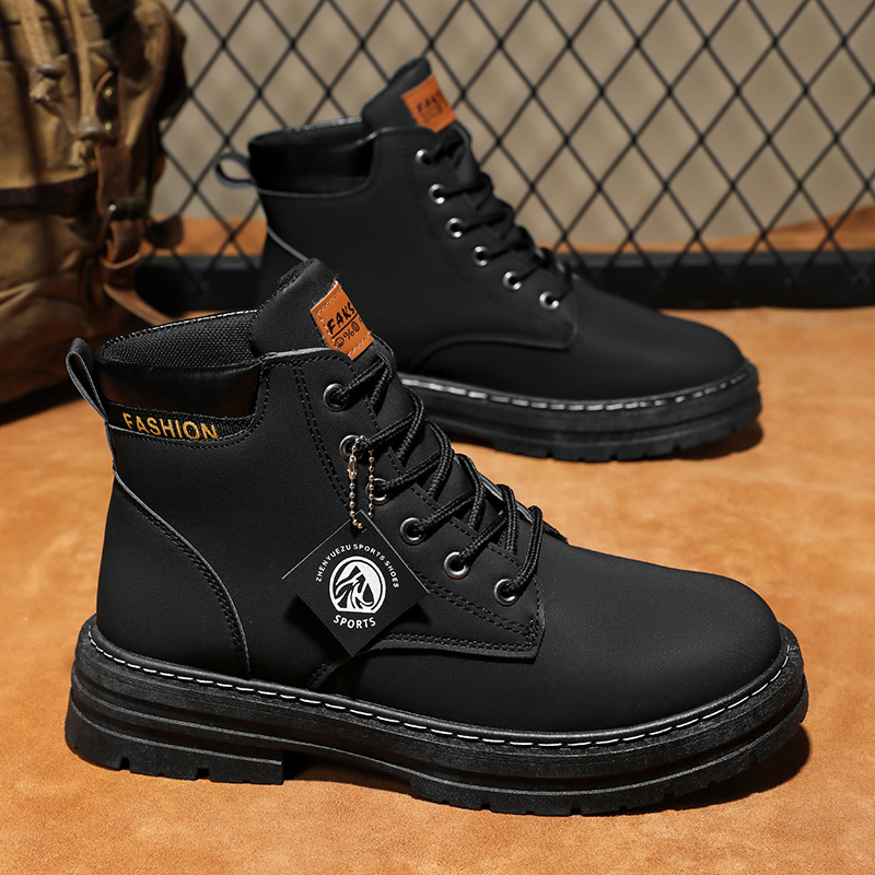 Sepatu Boots Tinggi Pria 2025  - Mens Fashion Autumn 2025 ulasan dan harga