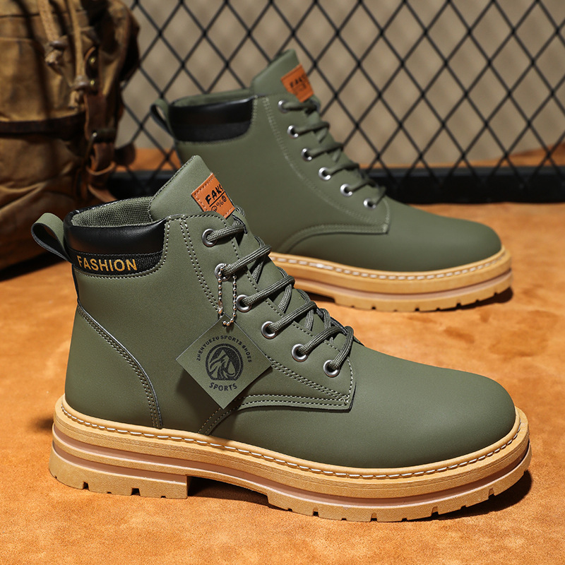 Sepatu Boots Tinggi Pria 2025  - Mens Fashion Autumn 2025 ulasan dan harga