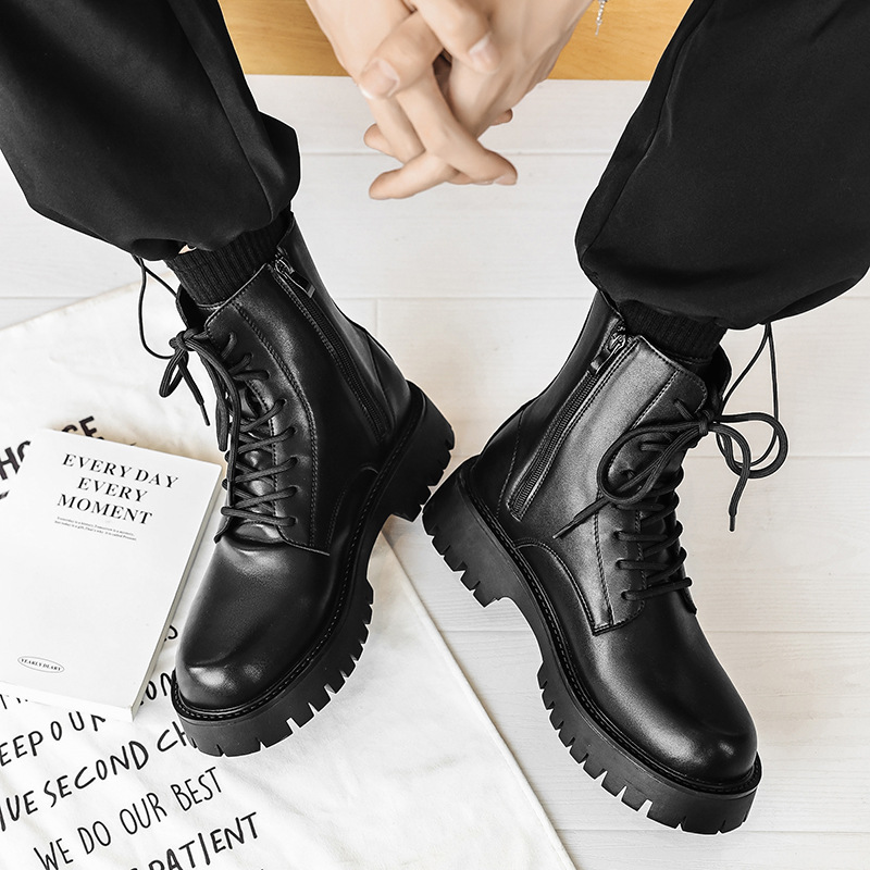 Sepatu Bot Pria Tren 2025 Sepa - Mens Fashion Autumn 2025 ulasan dan harga