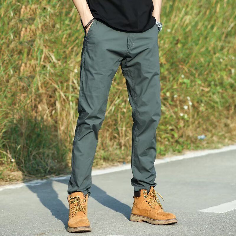 Celana Kasual Pria Model Lurus - Mens Fashion Cargo Pants ulasan dan harga
