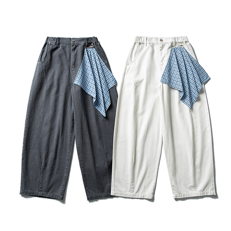 Celana Baggy Denim Kaki Lebar  - Men'S Fashion With Baggy Jeans ulasan dan harga