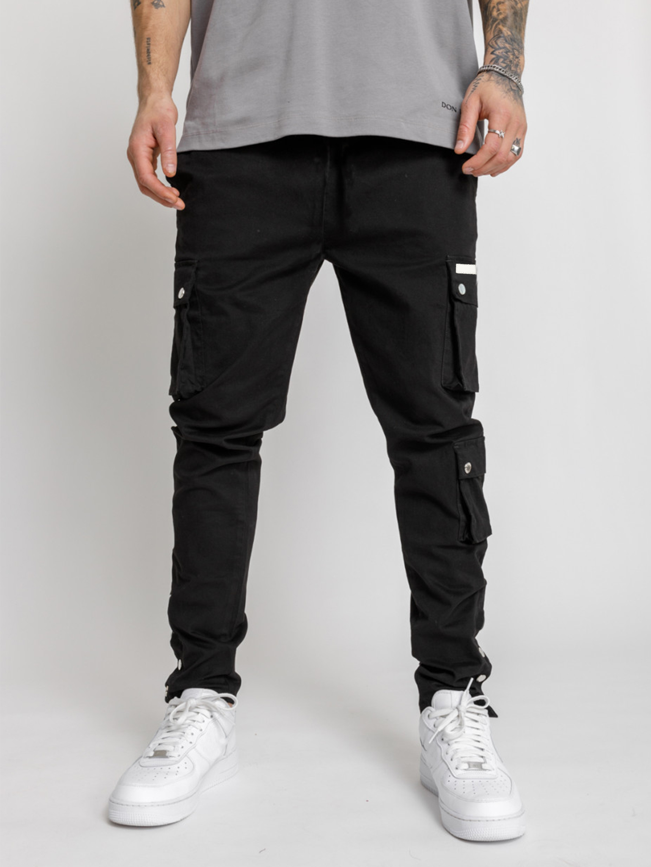 Celana kerja pria musim gugur  - Mens Fashion Cargo Pants ulasan dan harga