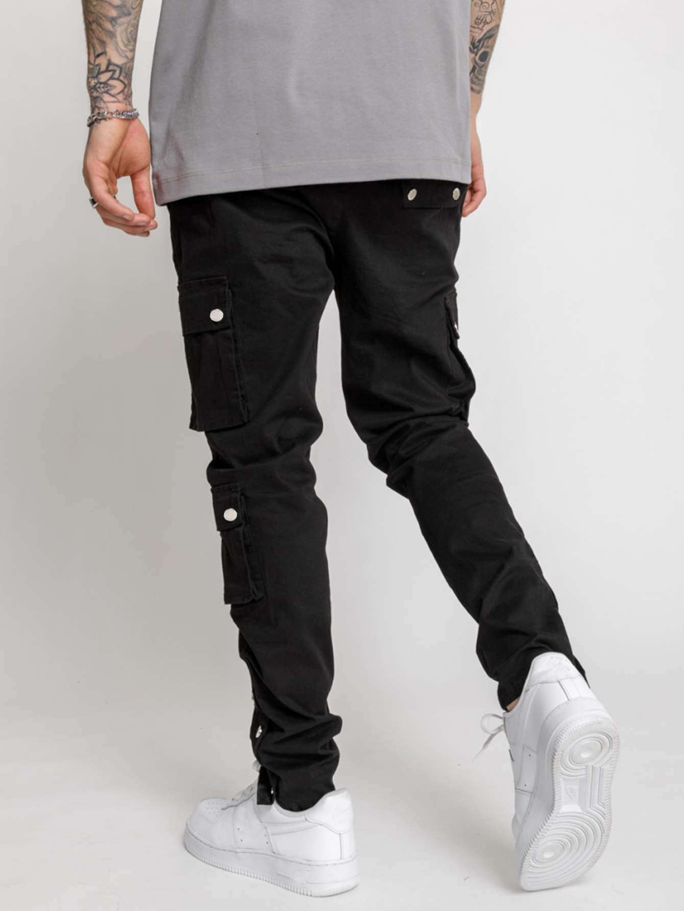 Celana kerja pria musim gugur  - Mens Fashion Cargo Pants ulasan dan harga