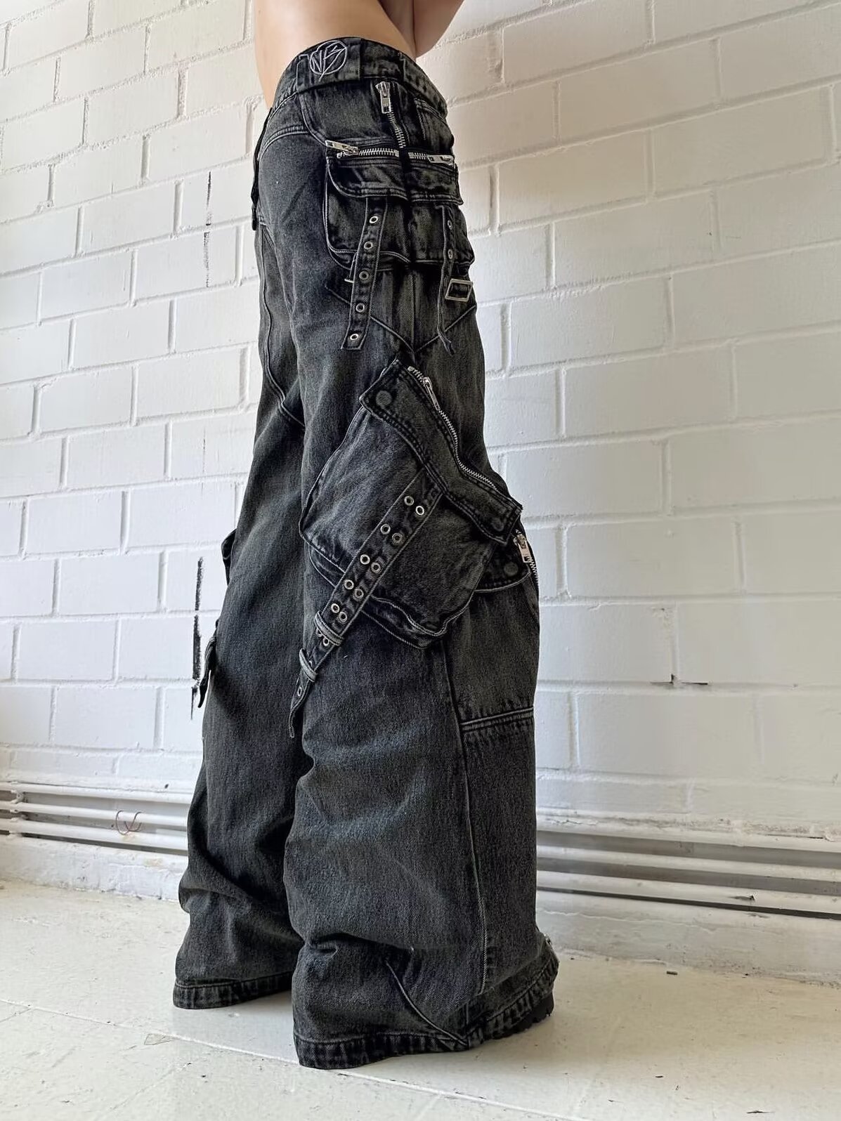 Celana Jeans Hitam Y2K Gothic  - Men'S Fashion With Baggy Jeans ulasan dan harga