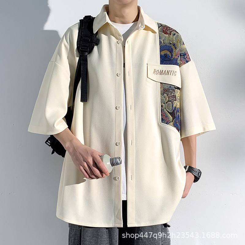 Kemeja Pria Lengan Pendek Bord - Men'S Fashion Outlets ulasan dan harga