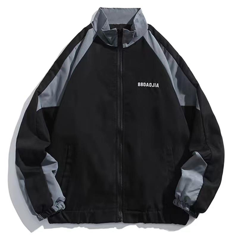 Jaket Varsity Pria Hip Hop, Ja - Varsity Jacket Letterman ulasan dan harga