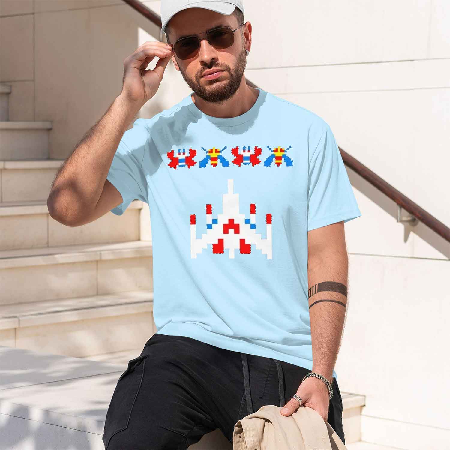 Kaus Vintage Game Video Galaga - Men'S Fashion 70S ulasan dan harga