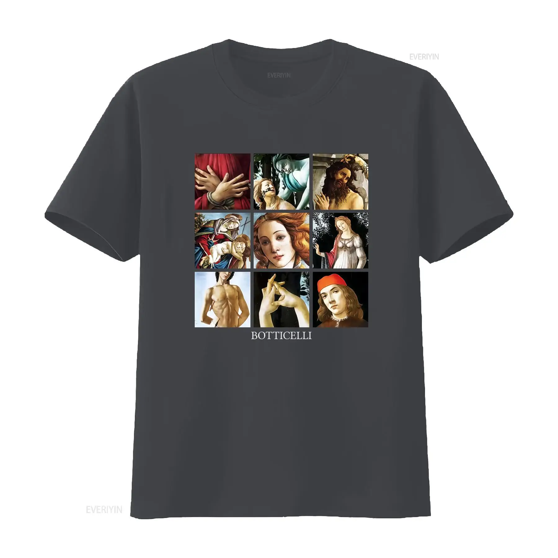 Botticelli Details T Shirt Art - Men'S Fashion History ulasan dan harga