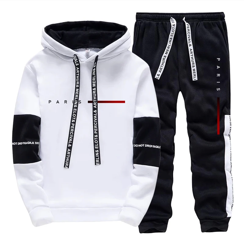 Set Hoodie Fashion Paris Stree - Paris Fashion Men ulasan dan harga