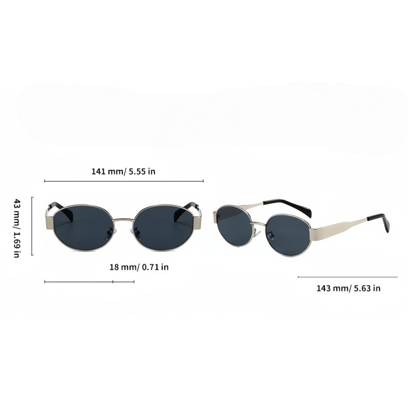 Kacamata Hitam Bingkai Bulat L - Men Fashion Photography ulasan dan harga