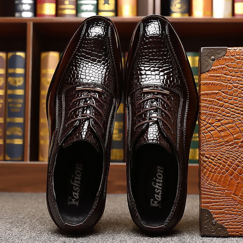 Sepatu Pria Kulit Paten Mengki - Men'S Fashion Formal ulasan dan harga
