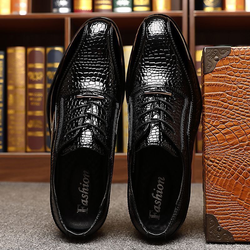 Sepatu Pria Kulit Paten Mengki - Men'S Fashion Formal ulasan dan harga