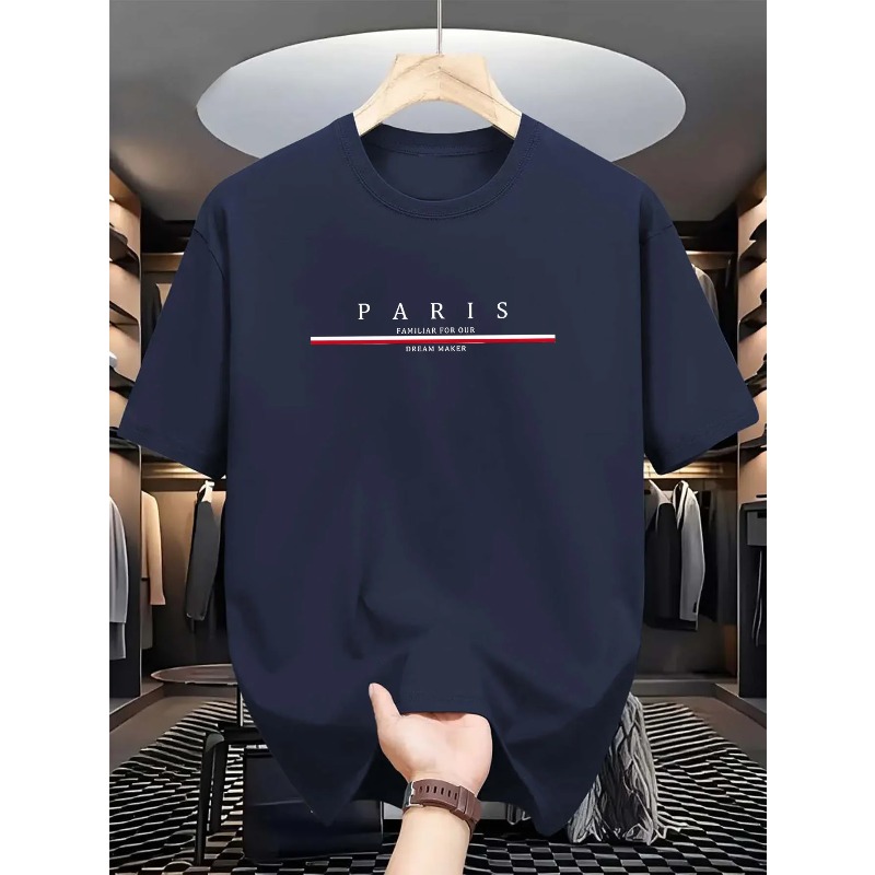 Kaos Pria 100% Katun Murni Mus - Paris Fashion Men ulasan dan harga
