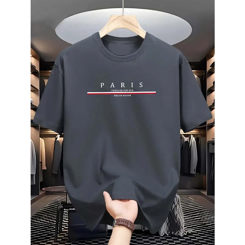 Kaos Pria 100% Katun Murni Mus - Paris Fashion Men ulasan dan harga