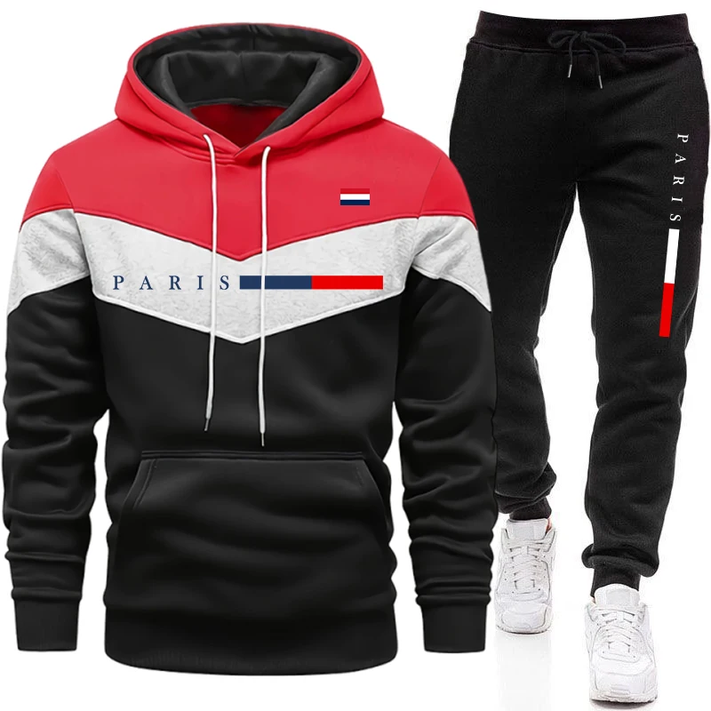 Hoodie Fashion Kasual Urban Pa - Paris Fashion Men ulasan dan harga