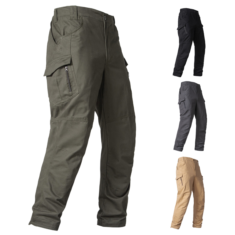 Celana kerja pria, Bawahan kas - Mens Fashion Cargo Pants ulasan dan harga