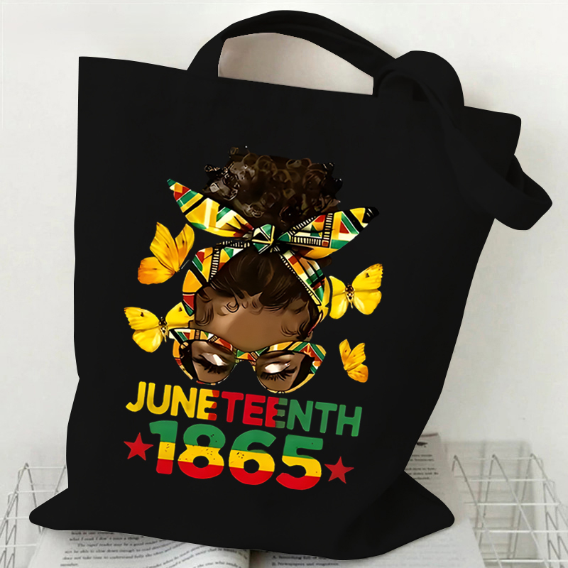 Juneteenth hitam gadis cetak w - Men'S Fashion History ulasan dan harga