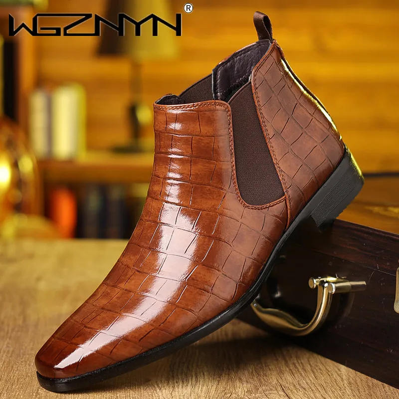 Sepatu Boots Chelsea Pria Ukur - Men'S Fashion Formal ulasan dan harga