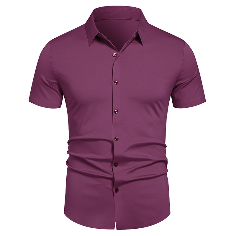 Kemeja Bisnis Tanpa Setrika Ke - Men'S Fashion Formal ulasan dan harga