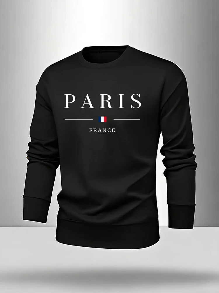 Setelan Pria Paris Print, Pull - Paris Fashion Men ulasan dan harga