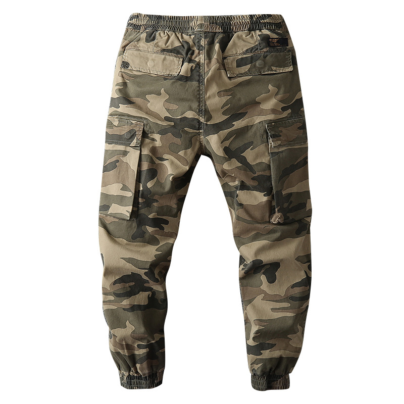 Celana Cargo Multi Saku Camo V - Mens Fashion Cargo Pants ulasan dan harga